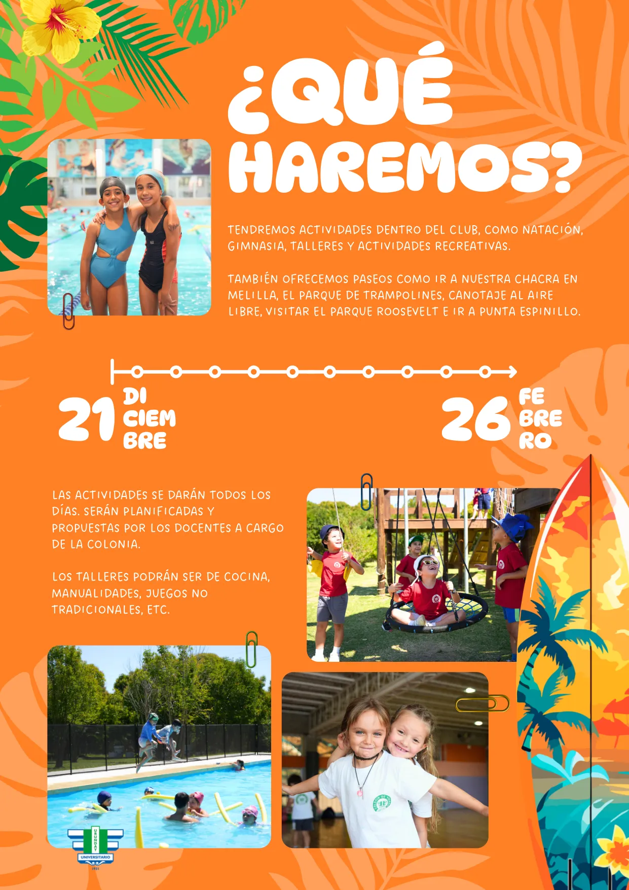 Colonia de Verano 2027 — página 3 de 11