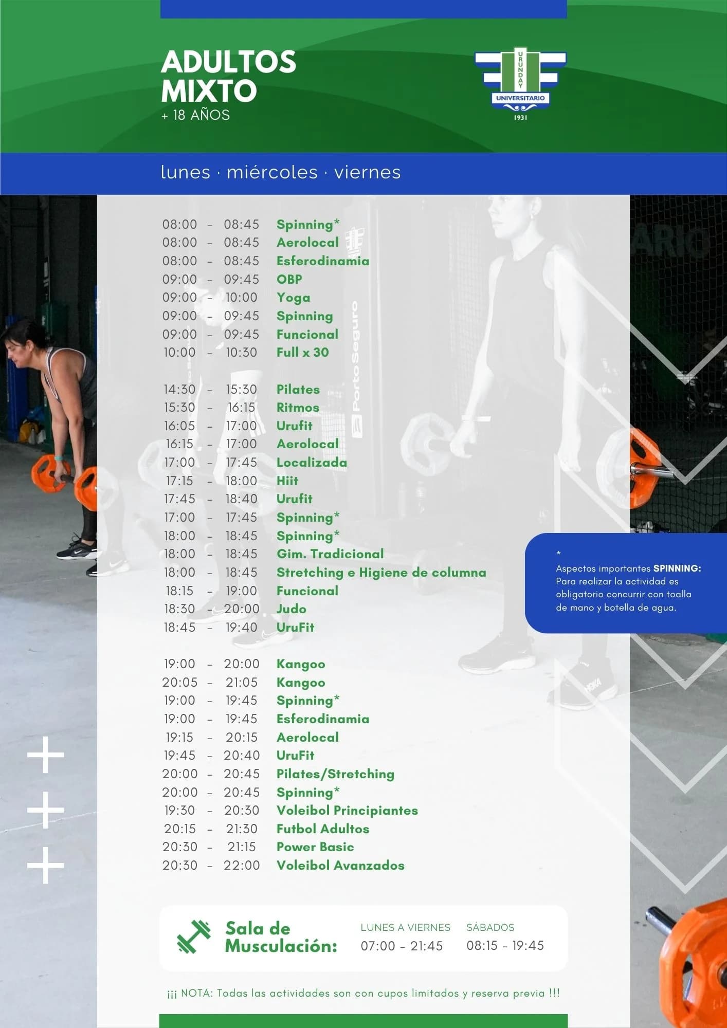 Horarios 1